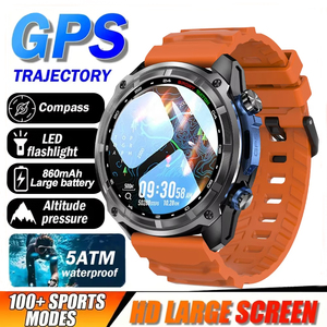 Nuevo Reloj Inteligente DT <span class=keywords><strong>G1</strong></span> GPS 2026 con Pantalla AMOLED, 4GB de Almacenamiento, Batería de 860mAh, Resistente al Agua 3ATM, Reloj Deportivo para Exteriores - Product Image 1