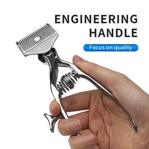 手動バリカン ステンレス鋼製 理容 ヘアスタイリングツール ヘアカッター 家庭用 散髪バリカン - Product Image 5