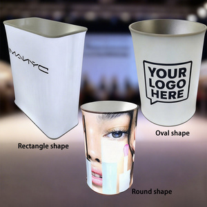 بيع بالجملة عرض تجاري محمول طاولة عرض منبثقة من الألومنيوم قابلة للطي مع إضاءة ليد - Product Image 5