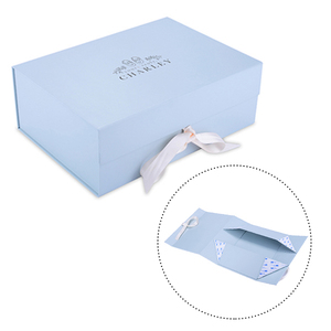 Gift Custom Luxury Big Collapsible Wedding Dress Packaging Magnetic Closure Gift Paper Box
