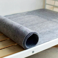 Tapis de sol intérieur automobile en feutre - Anti-humidité, antidérapant, insonorisant, absorbant les chocs, 100% polyester