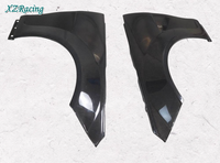 Ailes de voiture en fibre de carbone AT pour Mercedes-Benz Classe C W204 2008-2013 Kits de carrosserie aérodynamiques Pièces automobiles Accessoires de voiture