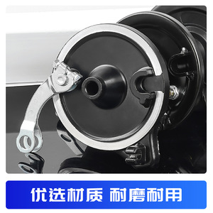 Ensemble de frein à tambour avant de type 80 pour véhicule électrique, pièce de rechange pour couvercle de tambour de frein, numéro de pièce 2506230001 - Product Image 3