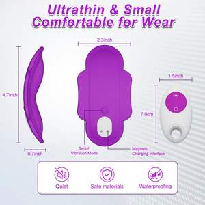 Tragbarer APP-gesteuerter Wasserdichter Schmetterlings-<span class=keywords><strong>Vibrator</strong></span> Vaginalvibratoren für Frauen Paare Klitorale G-Punkt-Stimulation Mini - Product Image 4
