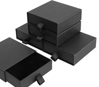 Ingrosso scatola per gioielli in cartone rigido scatola per cassetto scorrevole confezione regalo per piccole imprese