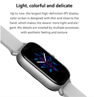 Reloj Inteligente Cuadrado H13 IP67 Resistente al Agua, Monitor de Sueño, Frecuencia Cardíaca, Llamadas Bluetooth, Monitor de Actividad Física, Aplicación Hiwear Plus, Pantalla HD de 1.83 Pulgadas