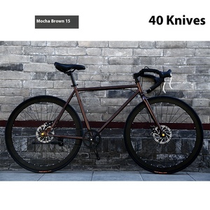 Donna adulto bici da strada pendolare con ad alto tenore di carbonio freno a disco prodotto di alta qualità - Product Image 5