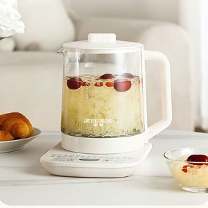 Olla de salud Peskoe de 1.5L de vidrio multifuncional para preparar té y guisos, para uso en la oficina y el hogar. - Product Image 1