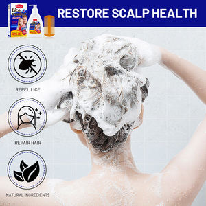 Productos para el Cuidado del Cabello Disaar Natural Repair, Champú <span class=keywords><strong>Repelente</strong></span> <span class=keywords><strong>de</strong></span> <span class=keywords><strong>Piojos</strong></span> con Menta y Ácido Salicílico - Product Image 6