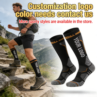 Chaussettes de ski thermiques de qualité supérieure, compressives et rembourrées, talon et bout renforcés, toutes saisons, imperméables, pour les amateurs de sports de plein air