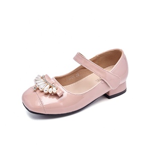 Scarpe da Principessa con Tacco Alto per Bambine, Stile Formale <span class=keywords><strong>in</strong></span> Pelle PU, per Primavera e Autunno, Abbinabili a Vestiti, per Uso Quotidiano - Product Image 5