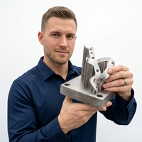 Services d'impression 3D SLM de prototypage rapide de haute qualité pour pièces métalliques en aluminium-titane, précision de 0,1 mm, livraison en 3 à 7 jours