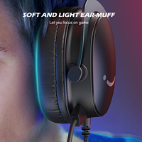 Fifine H9 3.5mm réduction de bruit Gamer casque avec Microphone 7.1 canaux stéréo USB casque filaire jeu pour PC