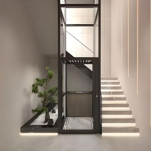Lift Lift rumah tinggal untuk vila kecil desain tanpa Pitless untuk bagian dalam dan luar rumah menggunakan selang Lift pabrik - Product Image 1