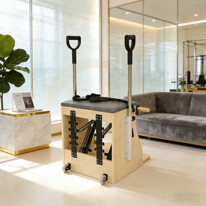 Vente directe d'usine et chaise Wunda en érable gain de place, compatible avec les autres équipements de Pilates Reformer - Product Image 5