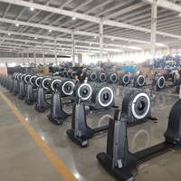 Máquina de Press de Pecho Comercial, Máquina de Ejercicios de Fuerza con Inclinación, Estructura de Acero Resistente, Equipo de Gimnasio