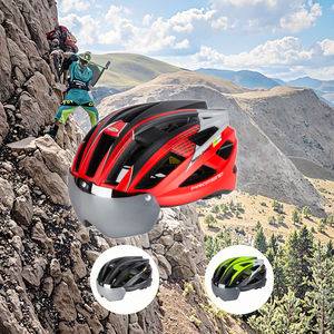 <span class=keywords><strong>Casco</strong></span> de <span class=keywords><strong>bicicleta</strong></span> de alta calidad personalizado 2025 con lente magnética en molde <span class=keywords><strong>casco</strong></span> de <span class=keywords><strong>bicicleta</strong></span> inteligente de seguridad para montar - Product Image 4