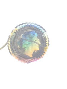 Custom Design Easy To Apply One Sided Waterproof <b>Holographic</b> Skin Credit Card Stickers - Product Image 2