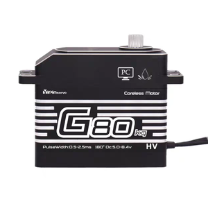 Servo Yipinservo G80 sin Núcleo, 80 kg, Alto Torque, HV 6v-8.4v, Motor Impermeable de Alta Velocidad, para Coche Escala 1/5, Avión, Uso Privado - Product Image 1