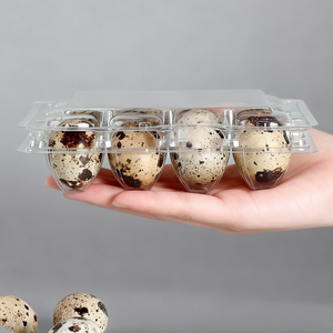 Boîte d'emballage pour œufs en PVC PET, plateau à œufs en plastique pour cailles, couleur et taille personnalisées, plateau à œufs <span class=keywords><strong>de</strong></span> ferme, plateau à œufs <span class=keywords><strong>de</strong></span> pâturage, en vente - Product Image 5