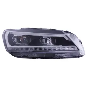 Farol de led para vw passat b7 2011 2012 2013 2014 2015 2016 drl xenon