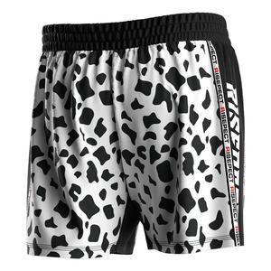 Short de sport pour homme à séchage rapide, idéal pour l'entraînement, le fitness et le basketball, noir, avec logo - Nouvelle collection en promotion - Product Image 4