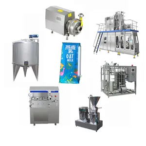 Neues Design Hafer milch maschine Erdnussmilch-Produktions linie Hafer milchpulver