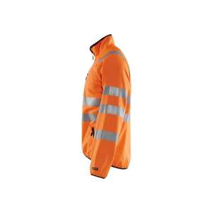 BLAKLADER - 490625125300XXL <b>Hi</b>-<b>Vis</b> <b>Softshell</b> <b>Jacket</b> Orange - EAN 7330509481240 <b>HI</b>-<b>VIS</b> WORKWEAR - Product Image 4