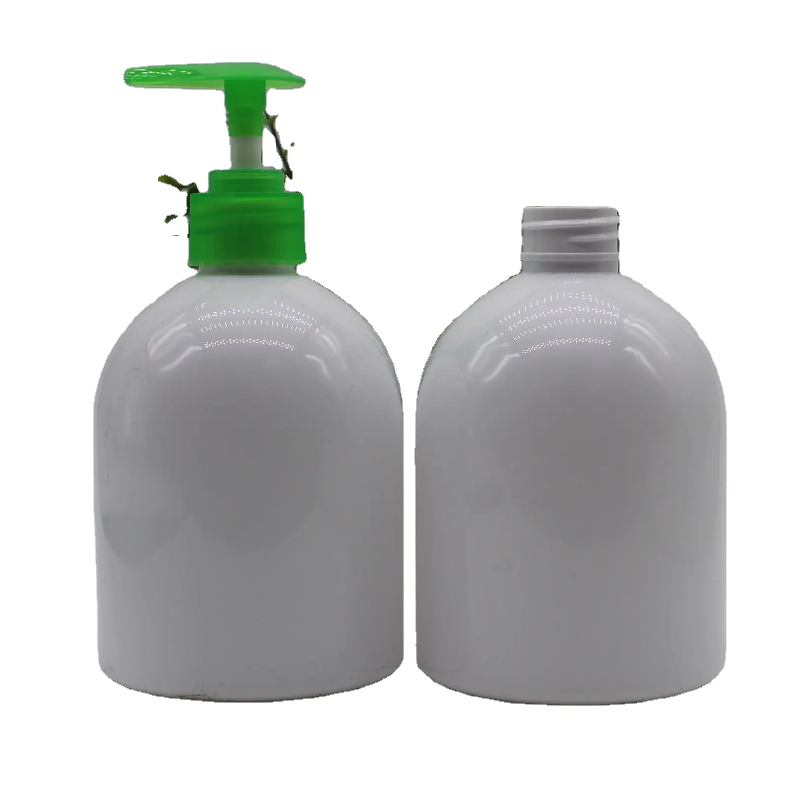 485ml सफेद विस्तृत चंकी प्लास्टिक पीईटी बोतल के लिए डिस्पोजेबल हाथ धोने हाइड्रोलिक