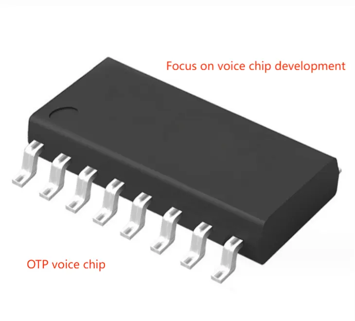 Supply and development of light-controlled sound-controlled Christmas greeting card voice music movement IC chip PCBA module