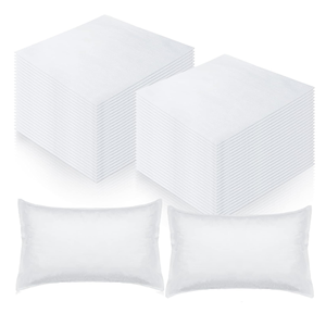 Fundas de Almohada Desechables de Tela No Tejida, Gruesas, Transpirables y Aislantes de la Suciedad, para Salones de Belleza, Viajes, Hoteles y Hostales - Product Image 1
