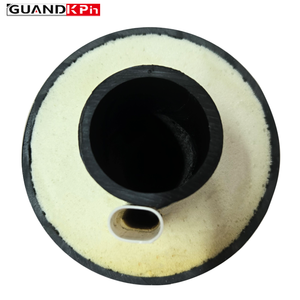 <span class=keywords><strong>Tube</strong></span> PERT Duo Flex <span class=keywords><strong>pré</strong></span>-<span class=keywords><strong>isolé</strong></span> résistant aux UV avec canal pour câble chauffant, isolation en mousse PU, gaine en HDPE, alimentation en eau par pompe à chaleur - Product Image 2