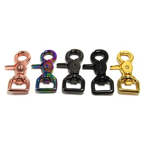 5/8 Inch Black <strong>Color</strong> Solid Brass <strong>Dog</strong> Swivel Snap Hook for <strong>Dog</strong> <strong>Collar</strong> - Product Image 1
