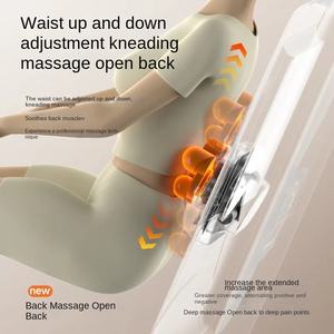 Nuevos productos Almohada de masaje Thai Shiatsu Masajeador de espalda Colchón de calefacción por vibración Cojín de masaje de cuello ajustable - Product Image 5