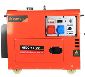 เครื่องกำเนิดไฟฟ้าแบบเงียบพร้อมรีโมทคอนโทรล กำลังไฟ 5KW/5.8KW/6.8KW/7.2KW ตัวเลือกกำลังไฟ 200A กระแสไฟ 50Hz แบบกล่อง 220/380V - Product Image 3