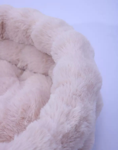 Vente en gros d'usine de coussins en peluche modernes et luxueux <span class=keywords><strong>pour</strong></span> animaux de compagnie lits ronds <span class=keywords><strong>pour</strong></span> chats et chiens fabricant en gros d'emballage en carton meubles <span class=keywords><strong>pour</strong></span> animaux de compagnie - Product Image 4