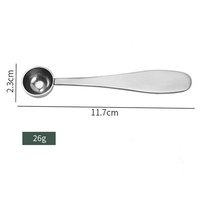 Cuillère à thé en acier inoxydable 304, 2,5 ml, cuillère à thé parfaite pour le thé et le café, cuillère à matcha, accessoire à thé, outils à thé