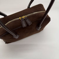 Sac à bandoulière pour femme en matériau vintage, fabriqué en usine, avec logo personnalisé, grande capacité