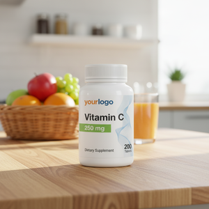 प्राकृतिक विटामिन सी <span class=keywords><strong>250</strong></span> मिलीग्राम टैबलेट-प्रतिरक्षा-200 टैबलेट-शाकाहारी के अनुकूल - Product Image 1
