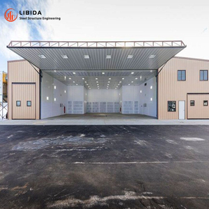 Cost-Effective Metal Framed <strong>Structures</strong> Industrial Design Prefabricated Steel Hangar Buildings - Product Image 5