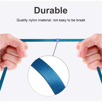 Câble USB 3 en 1 de haute qualité, cordon de téléphone portable, collier en polyester premium, câble de charge USB