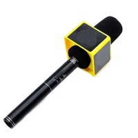 Drapeau Carré de Station de Logo pour Microphone d'Interview Professionnel Noir – Vente en Gros