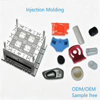 Pièces moulées par injection en plastique ABS PBT personnalisées, résistantes aux hautes températures, connecteurs électroniques isolants, fabricant OEM