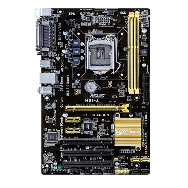 Original New for H81M-K Desktop Motherboard With Integrated Graphics DDR3 Memory Hard Drive Interface Chipset by H81M-K