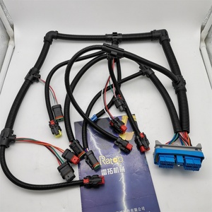 Faisceau de câblage pour excavatrice E323D C6.6 260-5541 2605541 260 5541 Faisceau moteur 260-5542 2605542 - Product Image 5