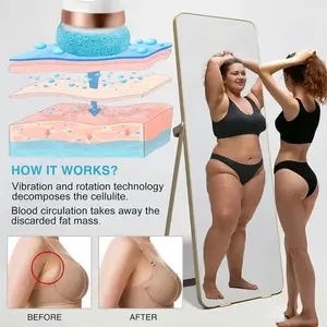 Handheld Cellulite Body Slimming Sculpting Machine Loss Fat Massager Belly Lat Burn Anti Cellulite Vibration Massager