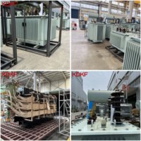 Transformateur de puissance triphasé à bain d'huile haute tension, direct usine, pour équipement de distribution de sous-station abaisseur