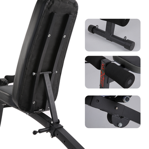 <span class=keywords><strong>Banc</strong></span> de gymnastique multifonctionnel réglable Équipement d'exercice Entraînement Fitness Incline Press Noir OEM Nouveau produit Bodybuilding - Product Image 5