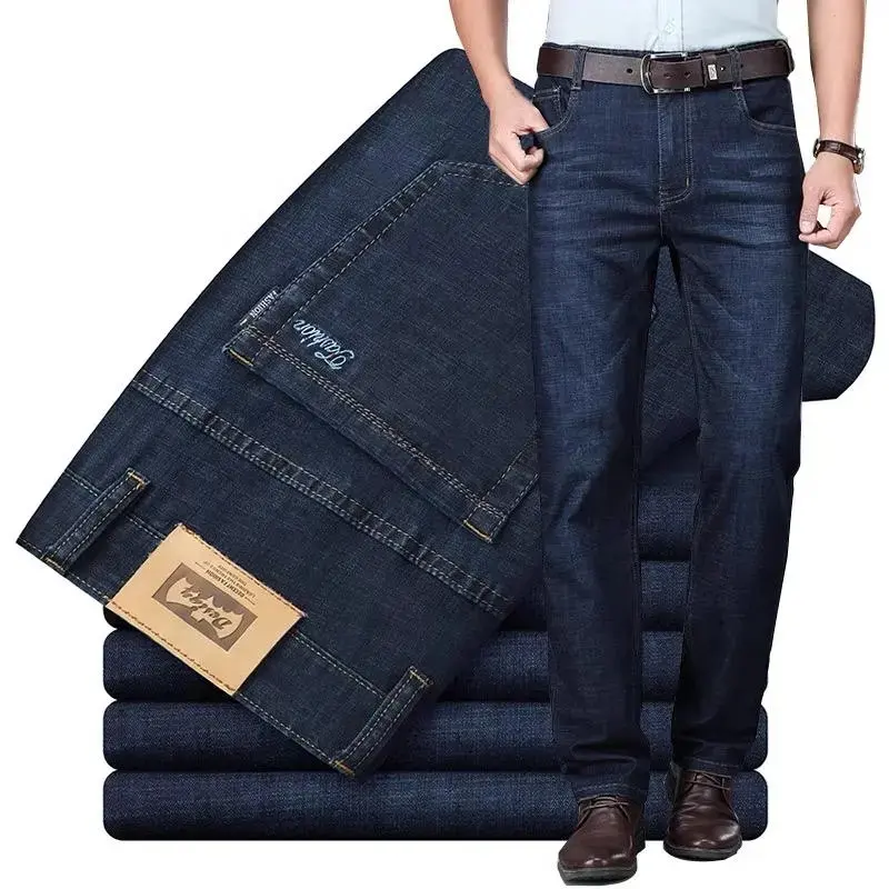 Wholesale Business Men's Clothing Denim Pants Plus Size Men's Jeans