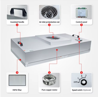 Unit Filter Kipas FFU Anti Ledakan Baru Kelas 100, Laminar Flow Hood, Cleanroom, Clean Booth, Pemurni Udara, Filter HEPA 99,99%